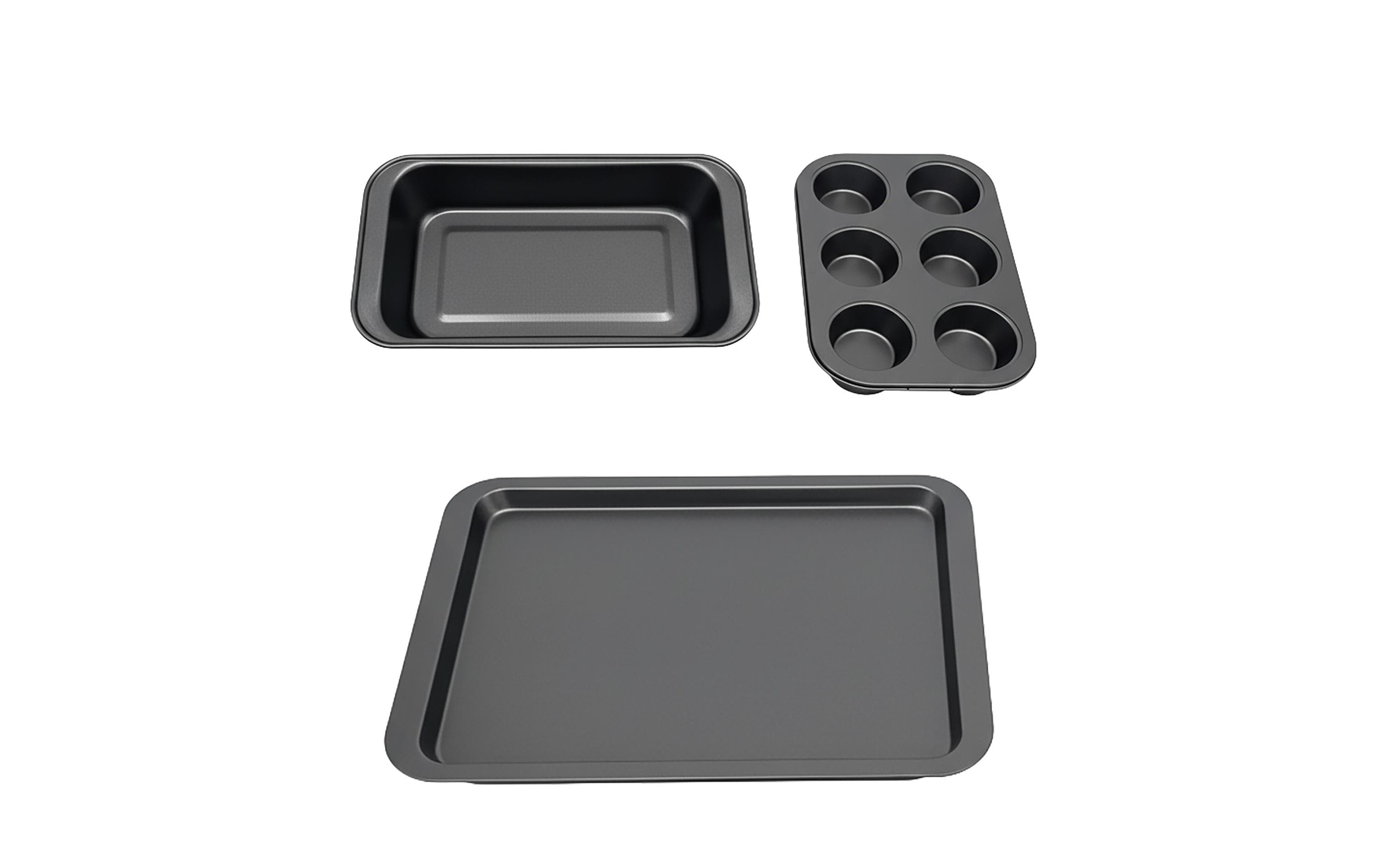 relaxdays Backformen-Set 3-teilig