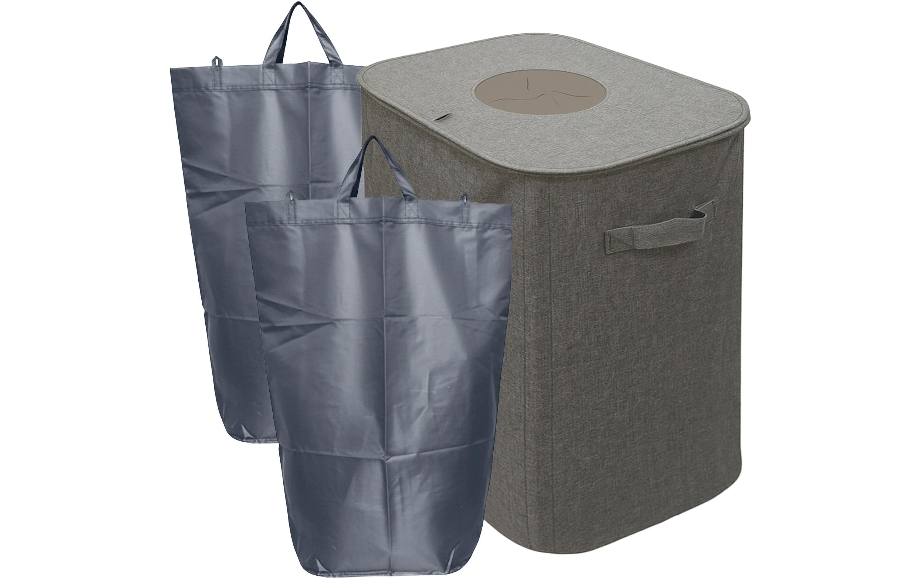 relaxdays PET Sammelbehälter 100 Liter Grau