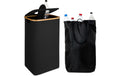 relaxdays PET Sammelbehälter 100 Liter Schwarz