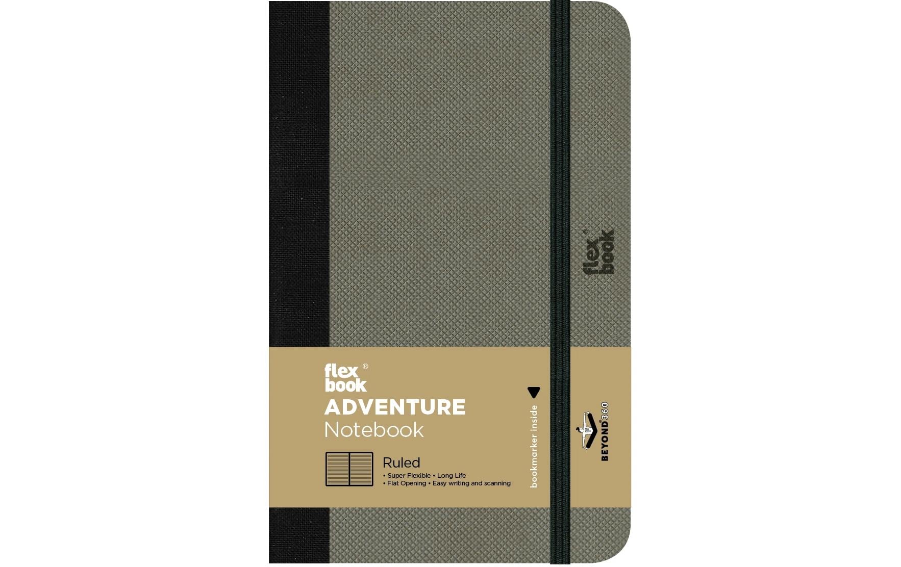 Flexbook Adventure Notebook liniert 9x14cm, elephant