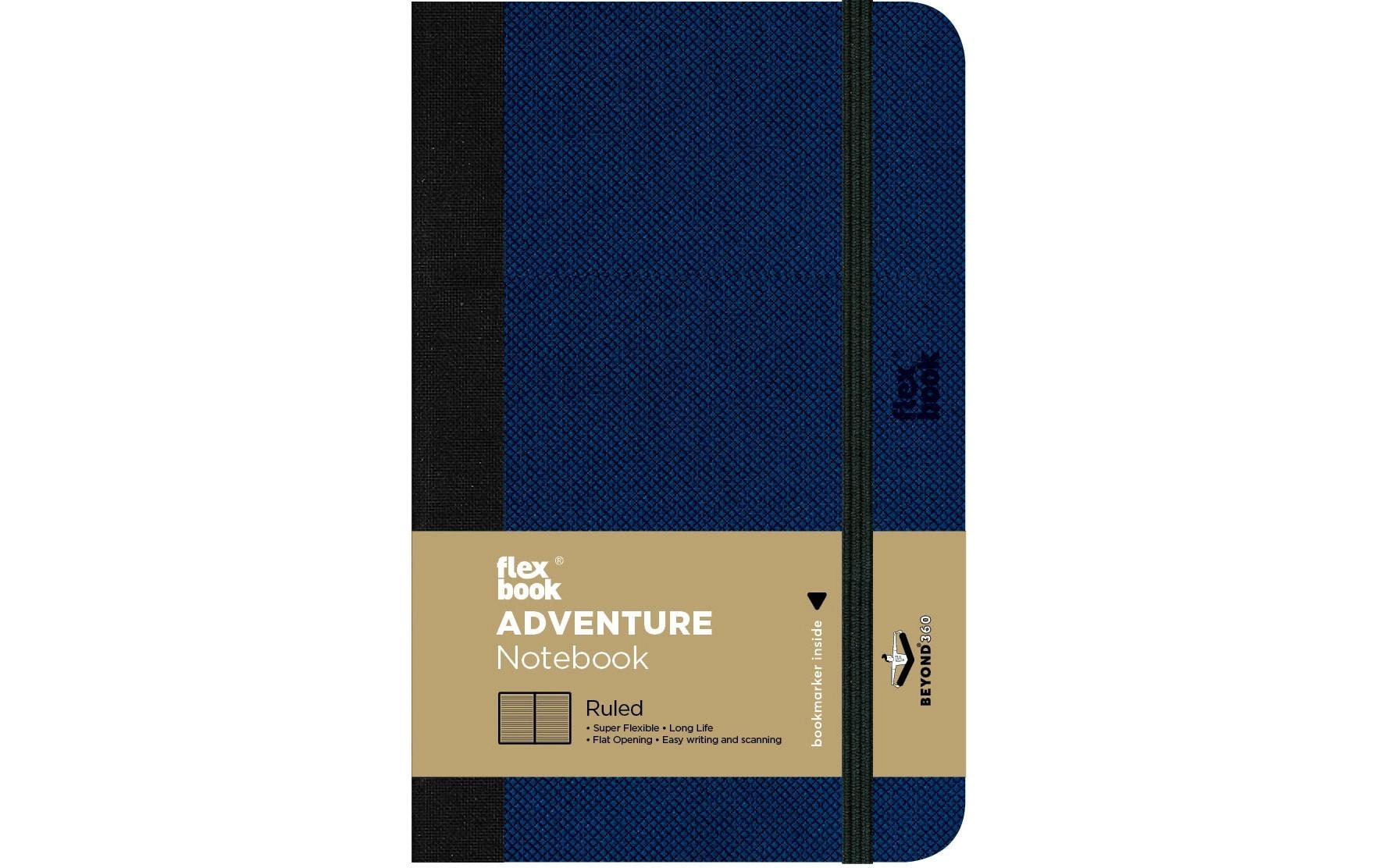 Flexbook Adventure Notebook liniert 9x14cm, royal blue