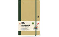 Flexbook Ecosmiles Notebook liniert 13x21cm, olive