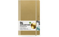 Flexbook Applestars Notebook liniert 13x21cm, gold