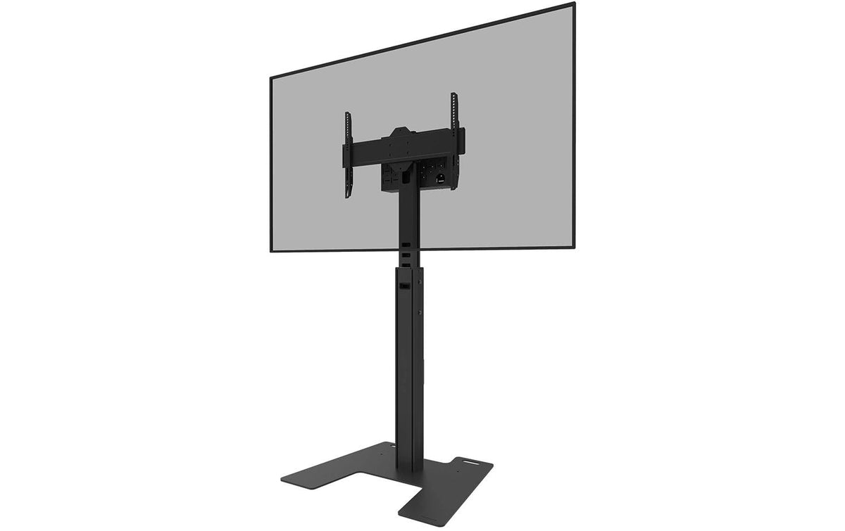 Neomounts MOVE Up Display Floor Stand (32-75") solid steel floor plate box 1/2
