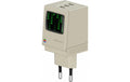 Sharge Ladegerät RETRO, 67W 3xUSB-C, PD, GaN, grau