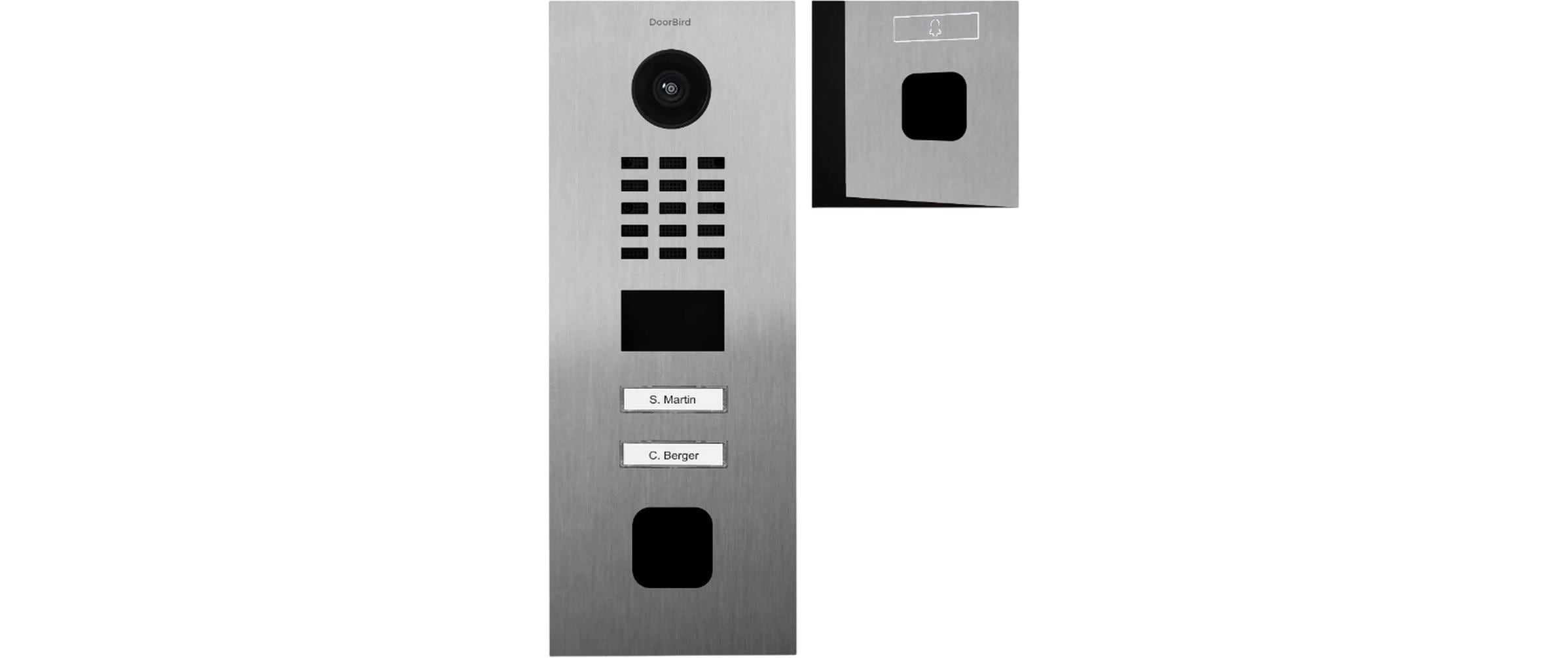 Doorbird D2102FV EKEY sLine IP Video Türsprechanlage