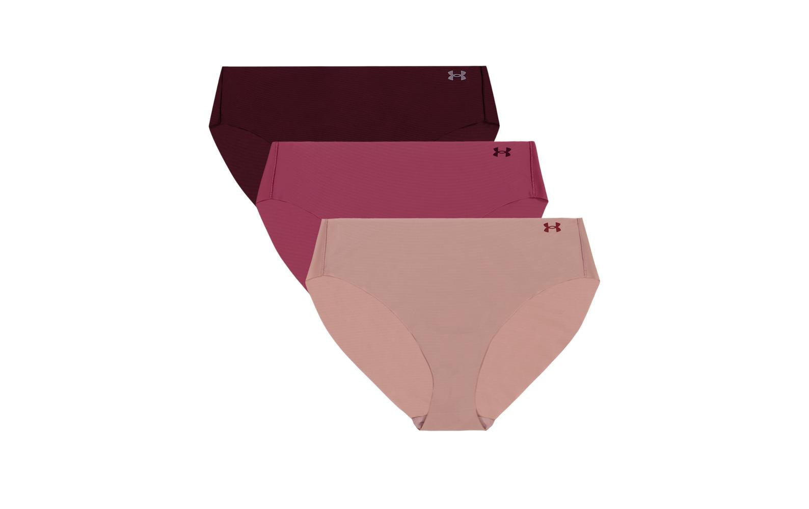 Under Armour Unterhosen Damen 3 Pack Grösse: M, Farbe: Pink