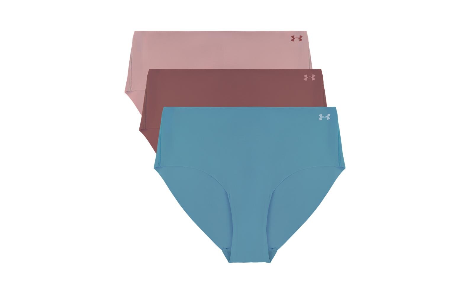 Under Armour Unterhosen Damen 3 Pack Grösse: S, Farbe: Pink