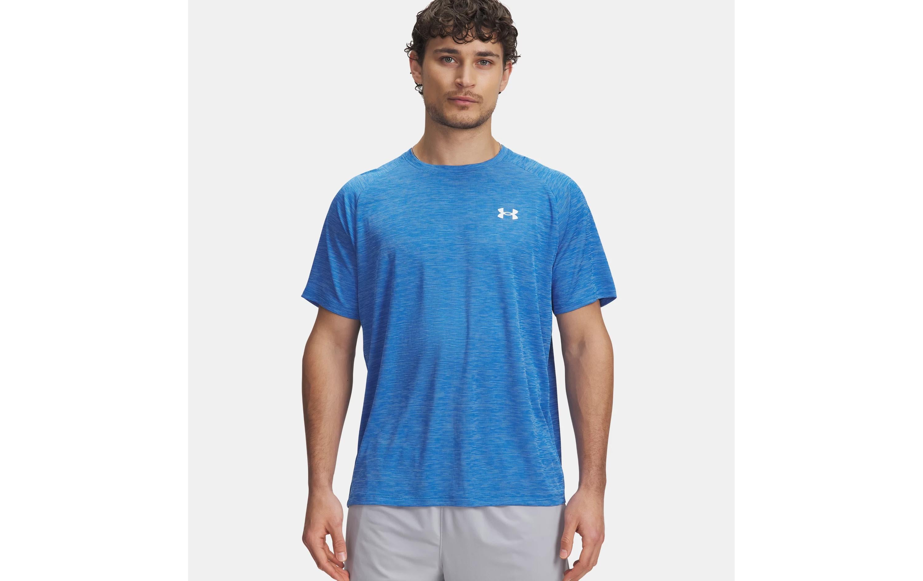 Under Armour Trainingsshirt Herren Grösse: M, Farbe: Blau