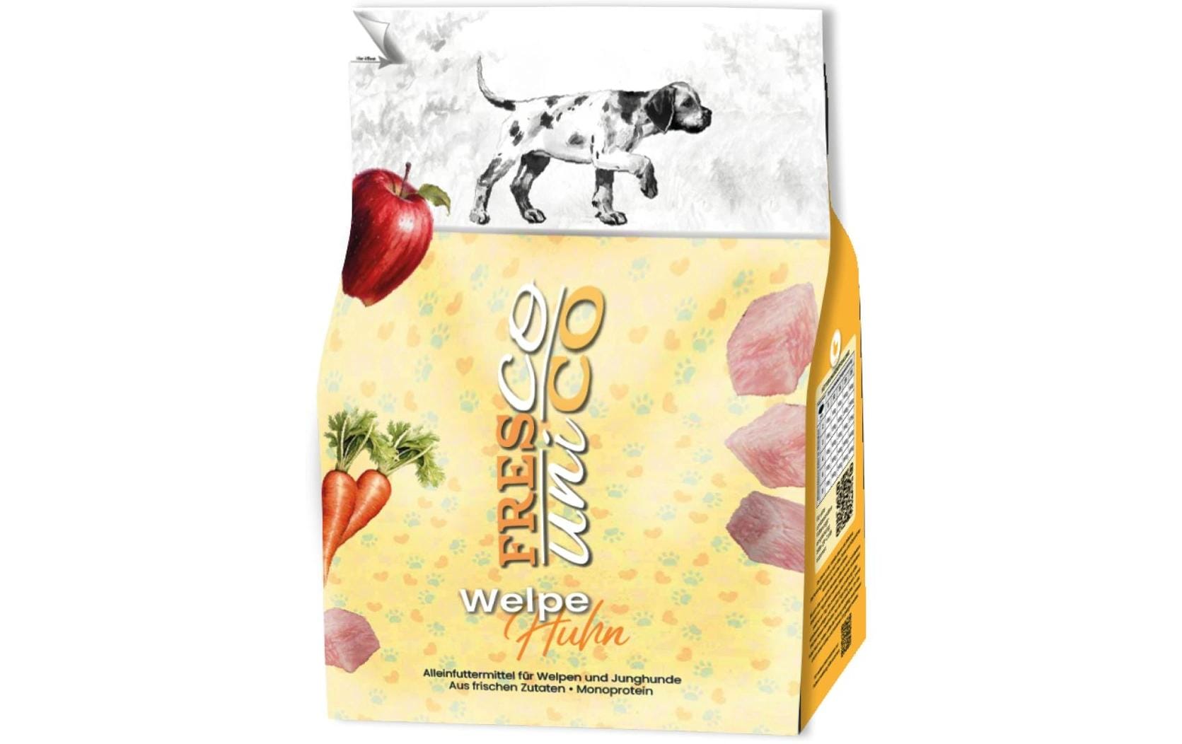 Fresco Trockenfutter Unico Welpe Huhn, 1 Kg