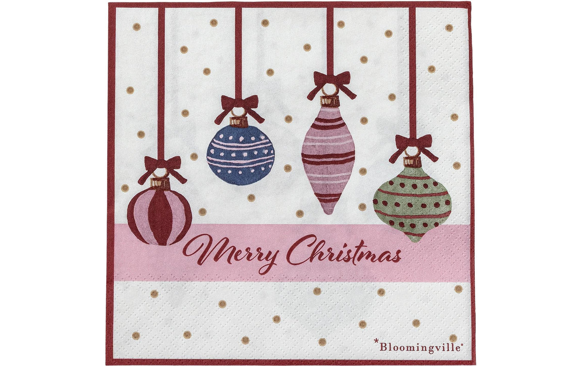 Bloomingville Servietten Ornamentia,20Stück 33x33 cm, 20 Stück im Pack