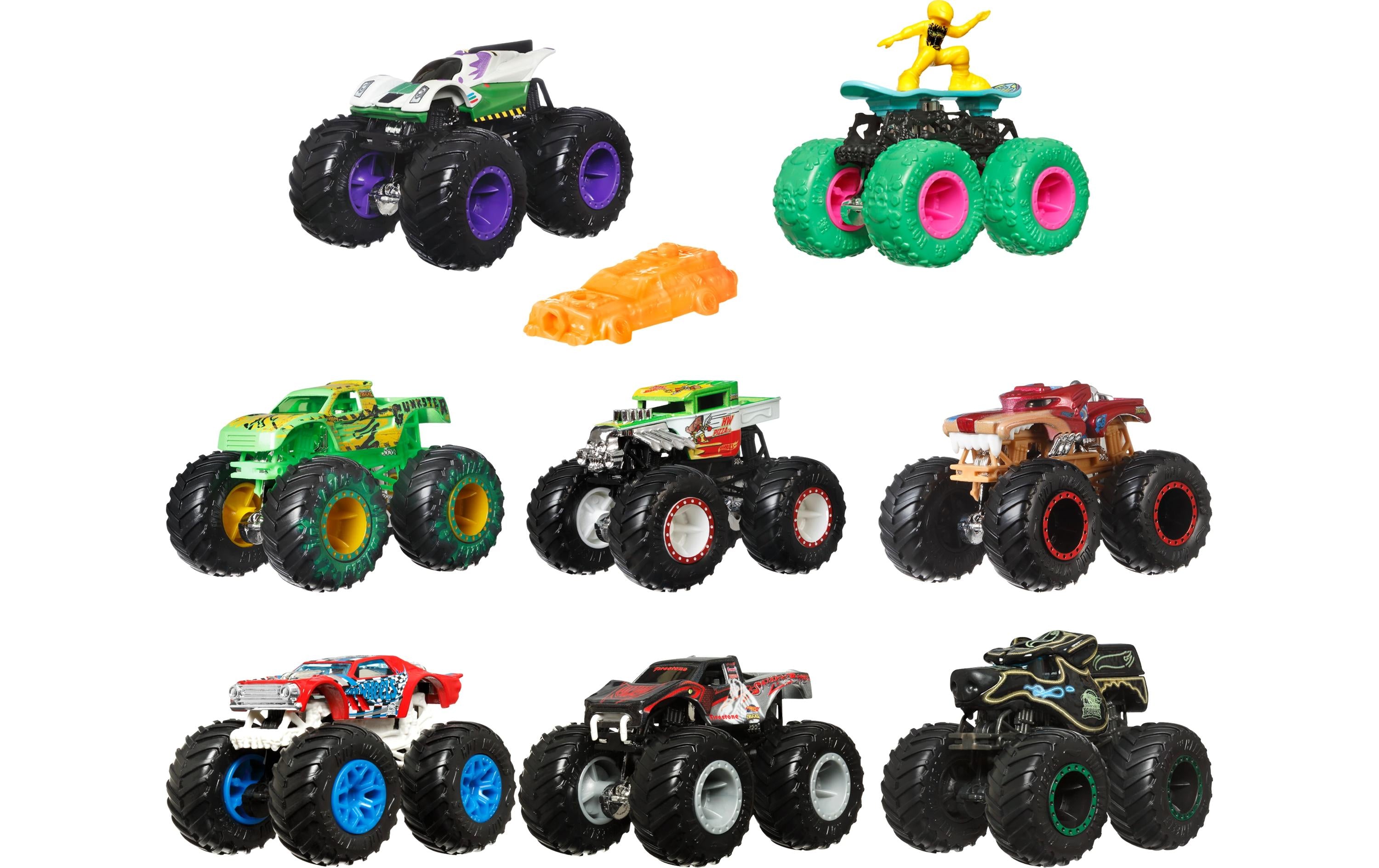 Hot Wheels Monster Trucks 1:64 Die-Cast Assortiert