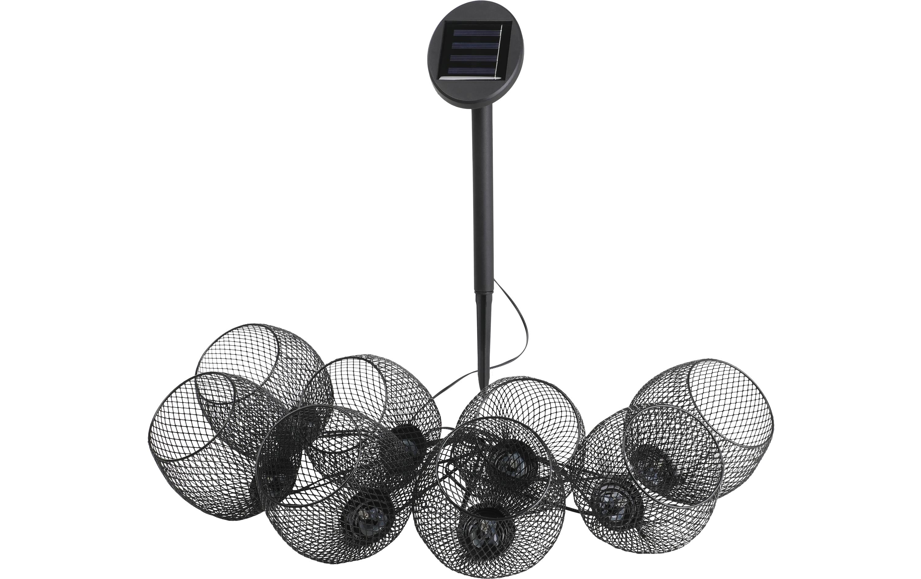 EGLO SOLAR SOLAR-LED LICHTERKETTE SCHWARZ