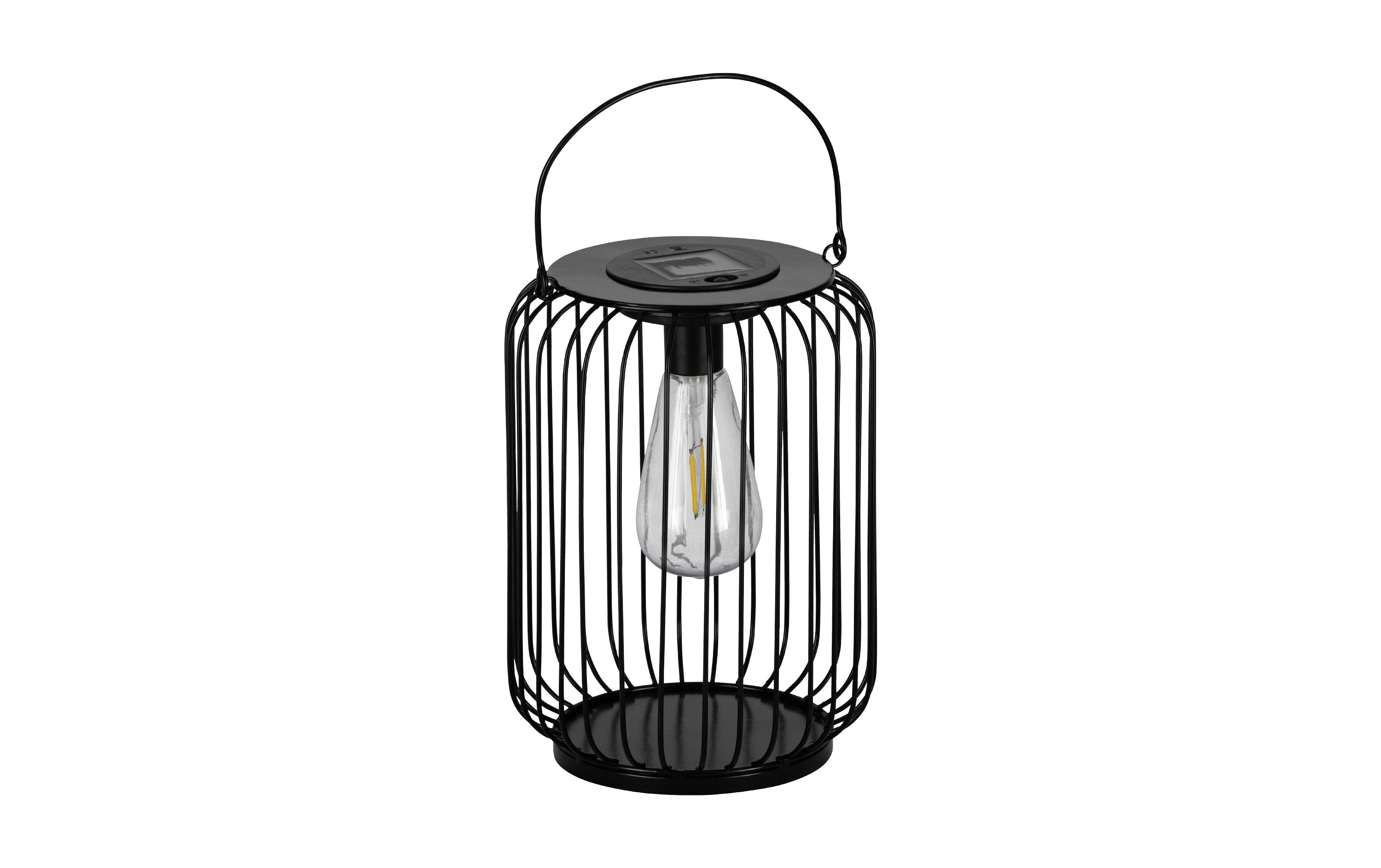 EGLO SOLAR SOLAR-LED LATERNE SCHWARZ