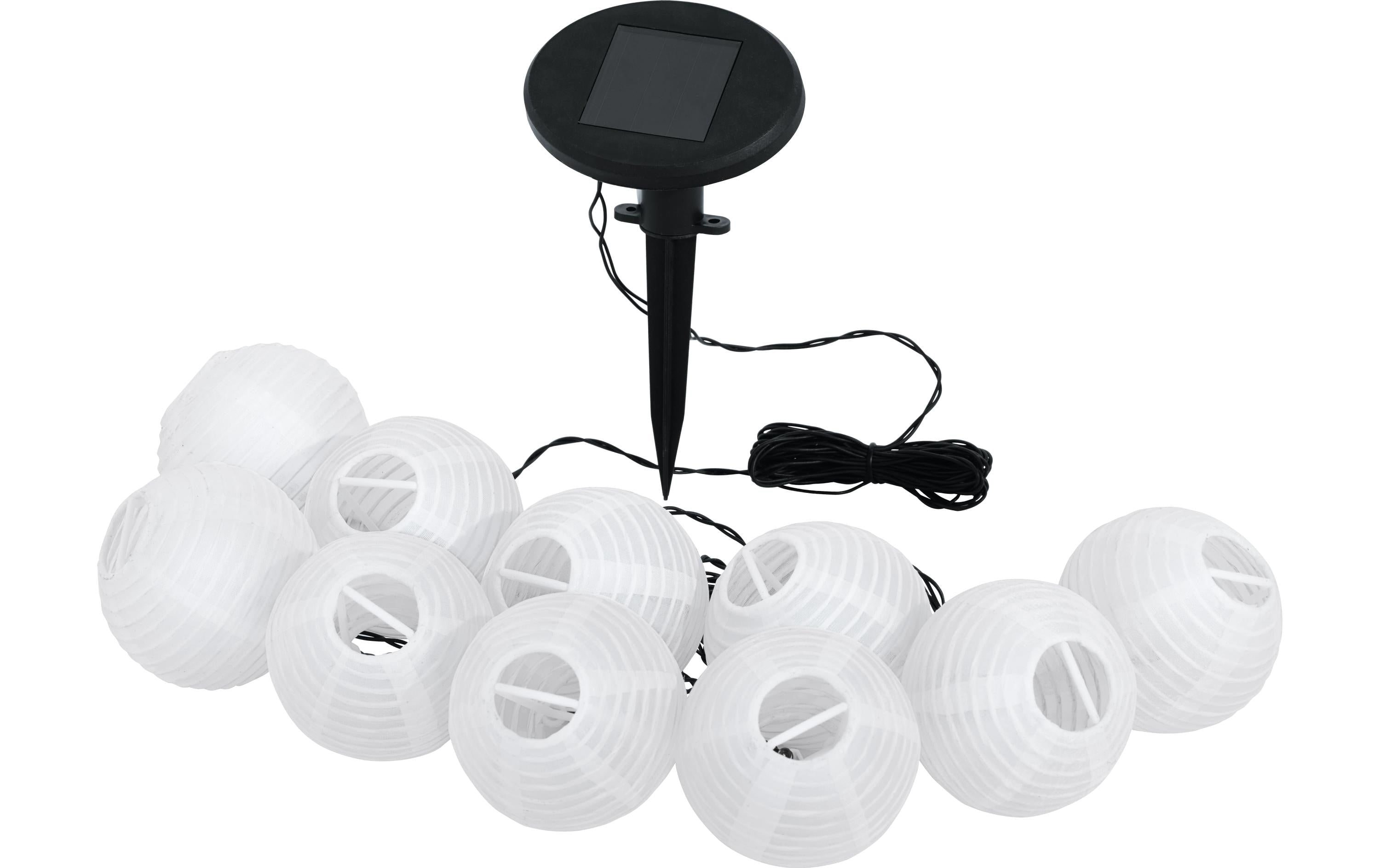 EGLO SOLAR SOLAR-LED LICHTERKETTE WEISS