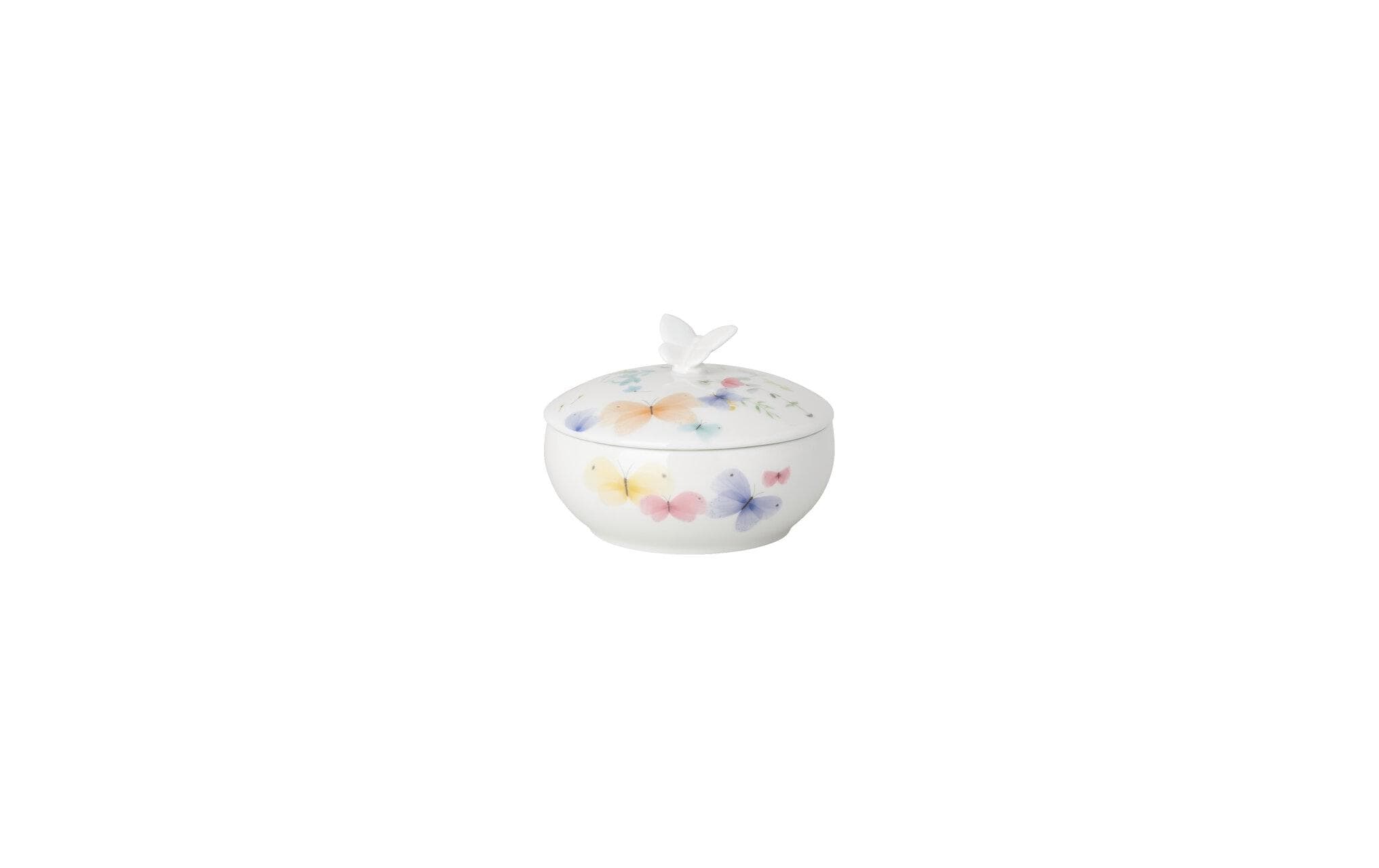 Hutschenreuther Blumenwiese Dose Hase D: 12.5cm