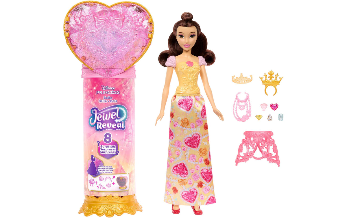 Disney Prinzessin Juwel Reveal Belle Puppe