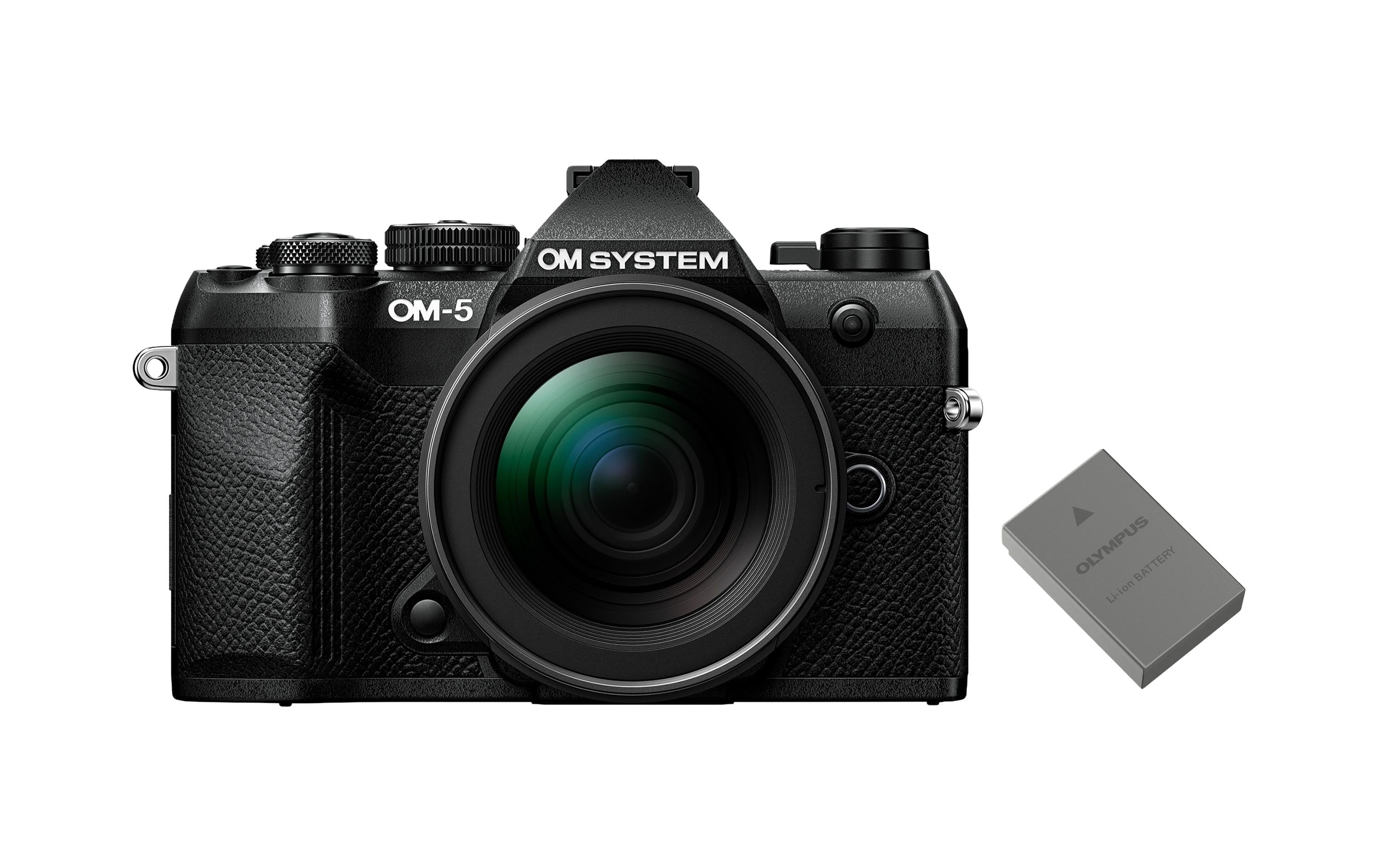 OM System OM-5 II Camera Kit Black 12-45 inkl. Akku