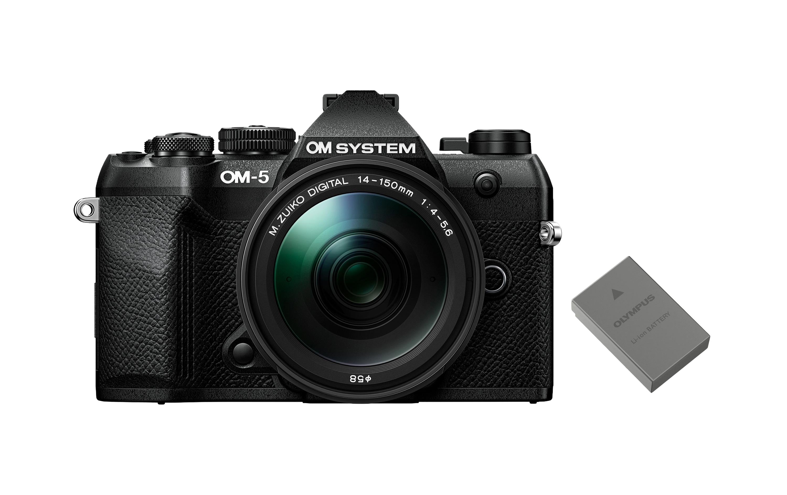 OM System OM-5 Camera Kit Black 14-150 inkl. Akku
