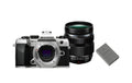 OM System OM-5 Mark II Silver 12-40mm inkl. Akku