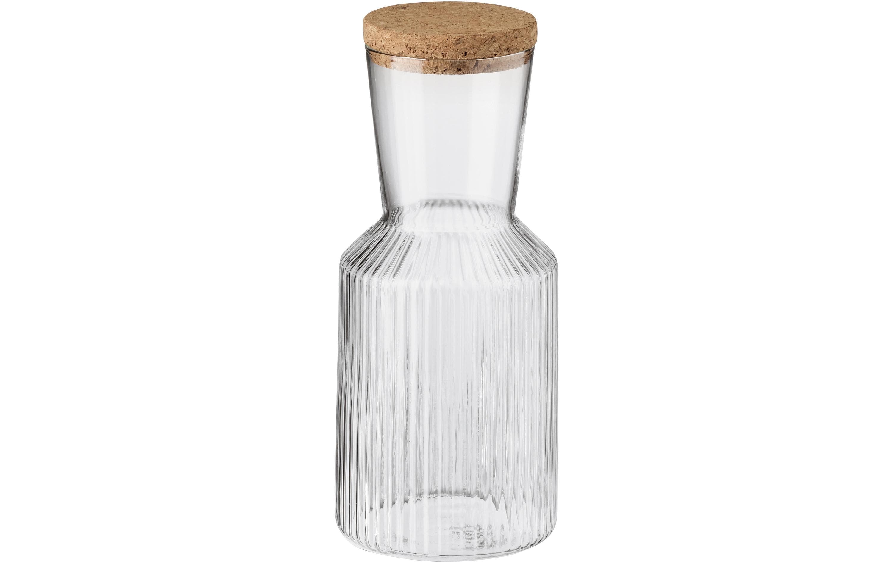Paderno Wasserkrug Lt 0,5 Borosilikatglas Kork
