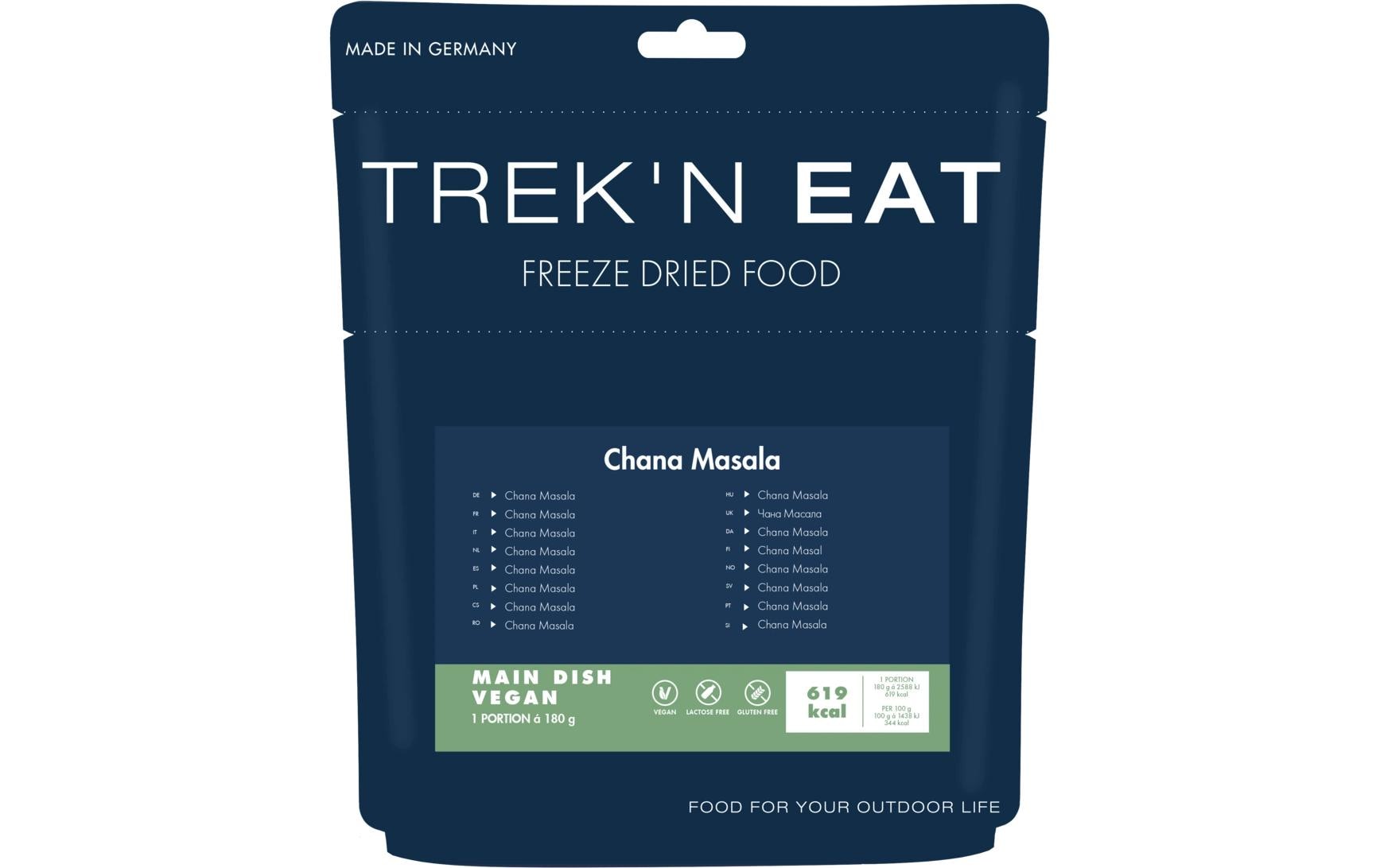 TREK'N EAT Chana Masala Hauptgerichte (vegan)