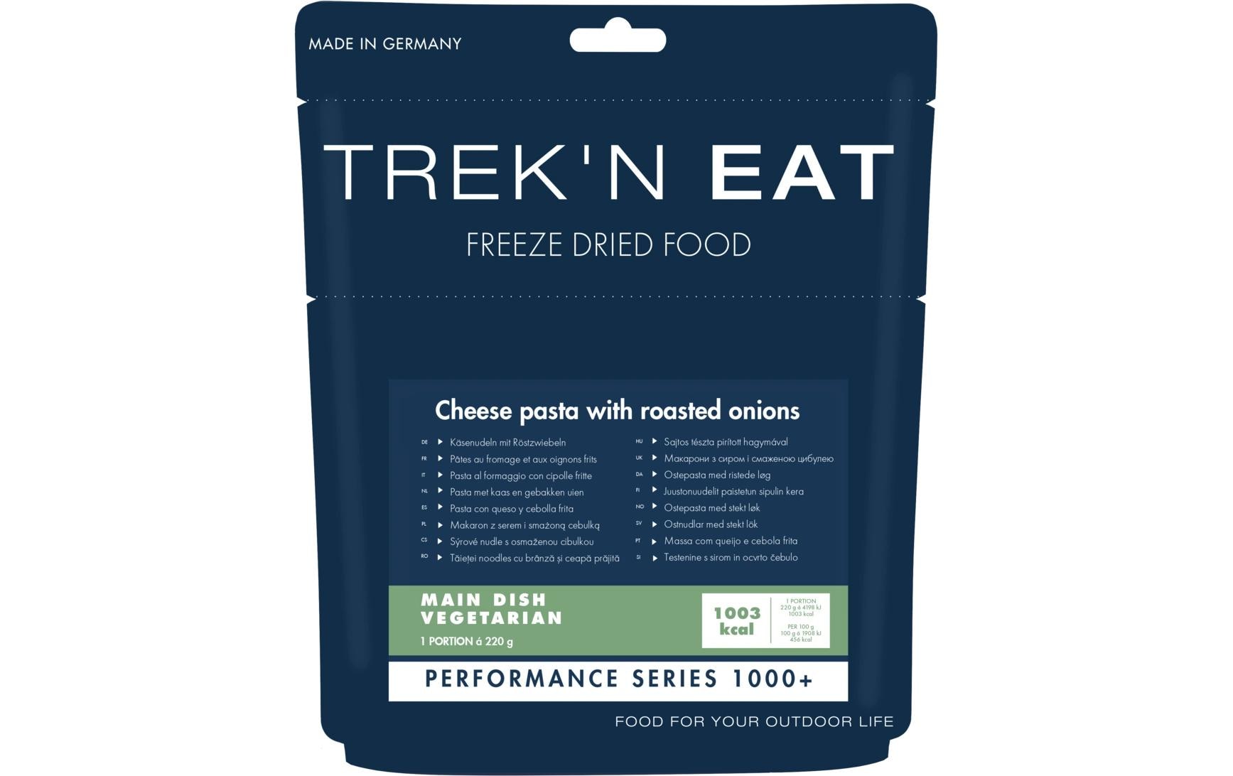 TREK'N EAT Käsenudeln mit Röstzwiebeln PS1000+