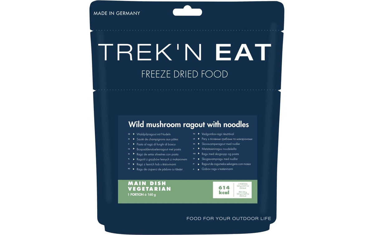 TREK'N EAT Waldpilzragout mit Nudeln Hauptgerichte (Vegetarisch)