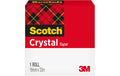 3M Scotch Crystal 19mm x 33m kristallklar 1 Rolle