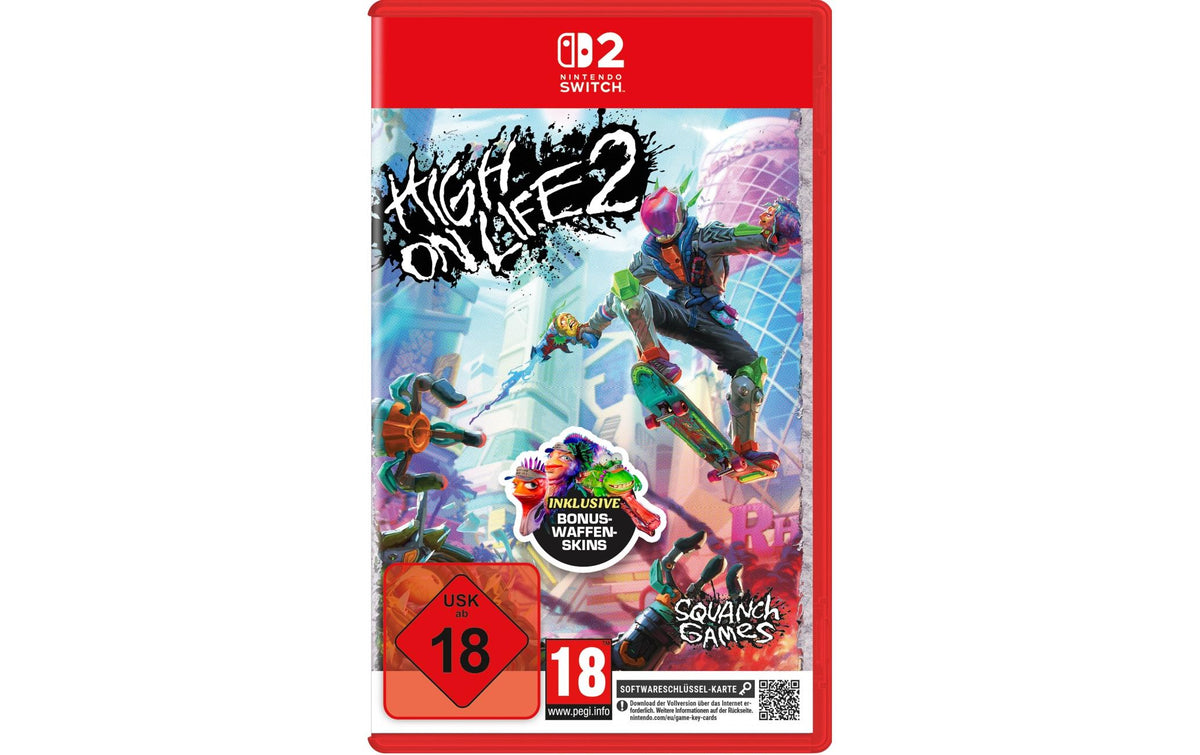 High on Life 2, Switch 2 Alter: 18+, Game-Key Card