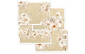 Trendform Papiertischset WHITE POEM Abreissbl. à 4 Sujets à 12 Blt.