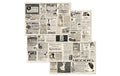 Trendform Papiertischset NEWSPAPER Abreissbl. à 4 Sujets à 12 Blt.