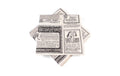 Trendform Papierservietten NEWSPAPER 20 Stück, Grösse 33 x 33 cm