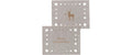Boltze Tischset Felt beige ASSORTIERT, 1 Stück