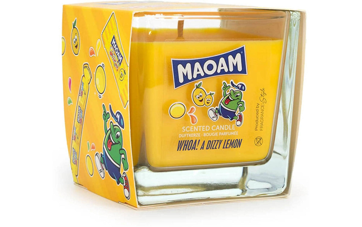 balthasar Duftkerze Maoam Dizzy Lemon 8x8 cm (DxH), Brenndauer 20h