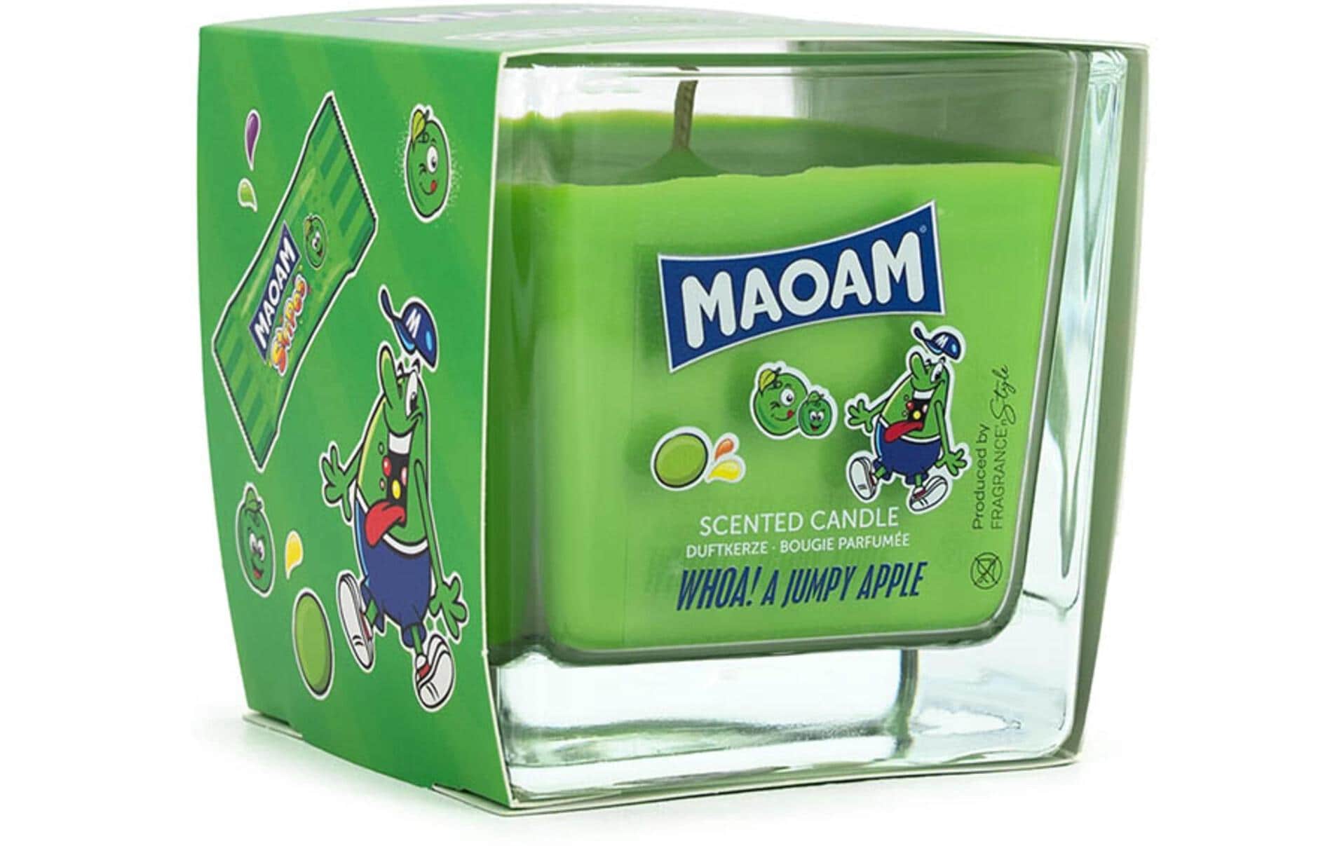 balthasar Duftkerze Maoam Jumpy Apple 8x8 cm (DxH), Brenndauer 20h