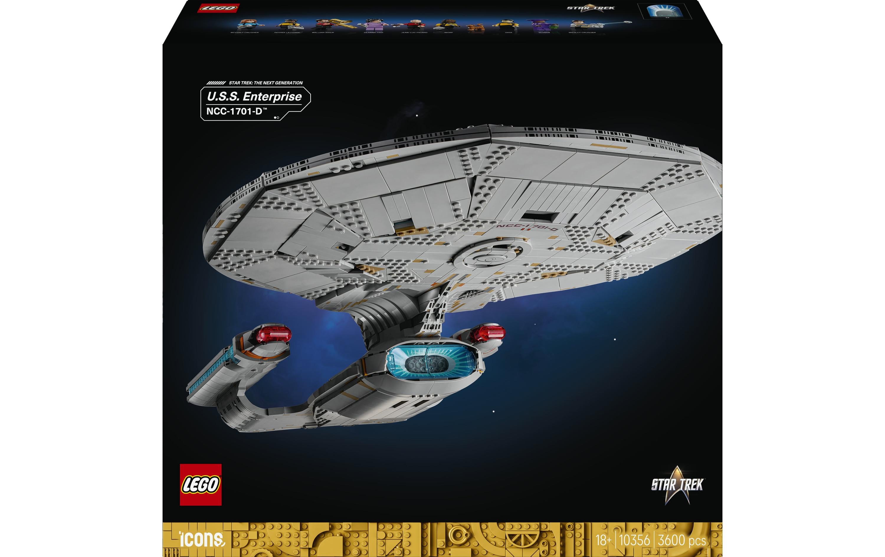 LEGO Icons Star Trek: U.S.S. Enterprise 10356