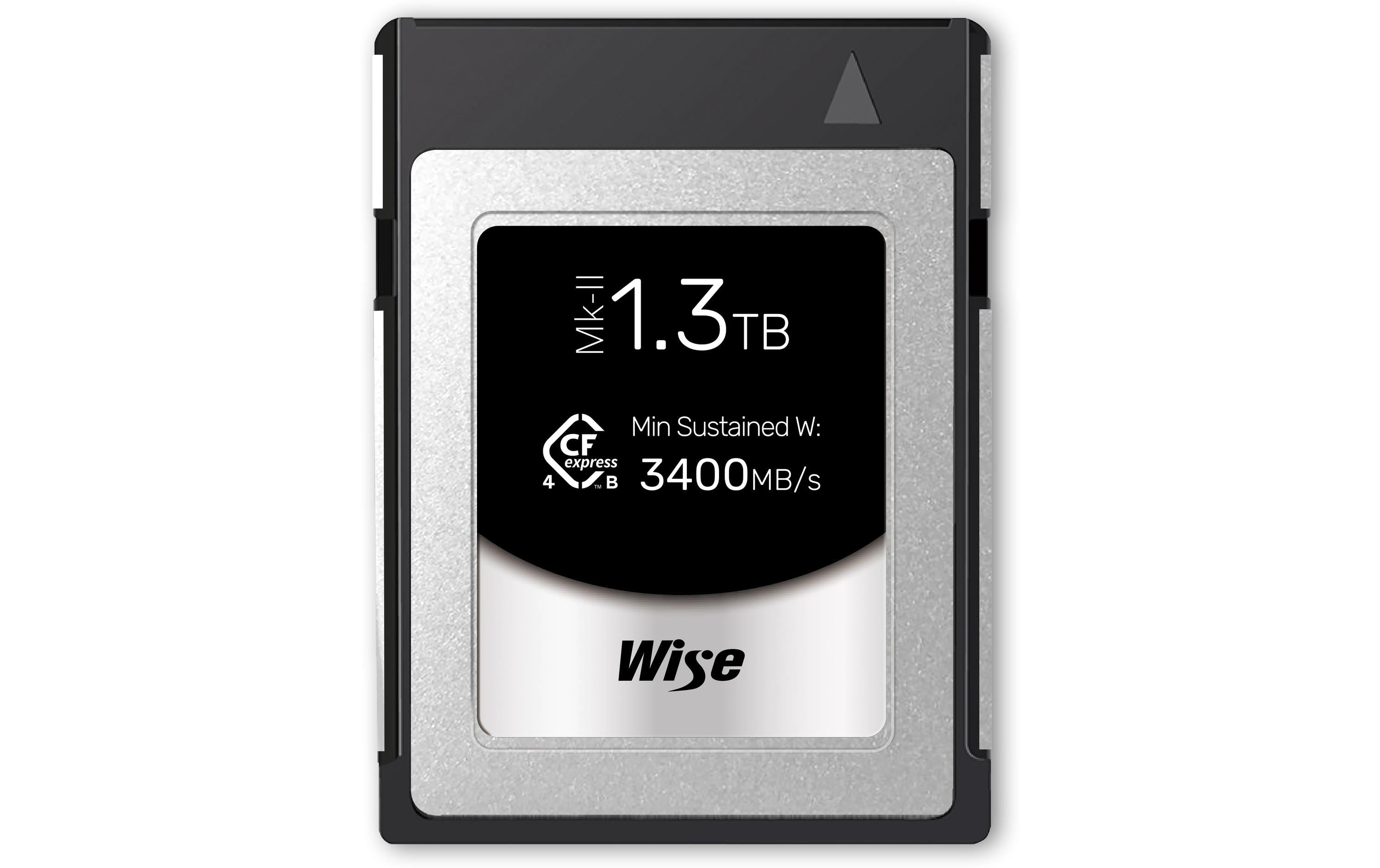 Wise 1.3TB CFexpress 4.0 Type B PRO Mk-II Memory Card