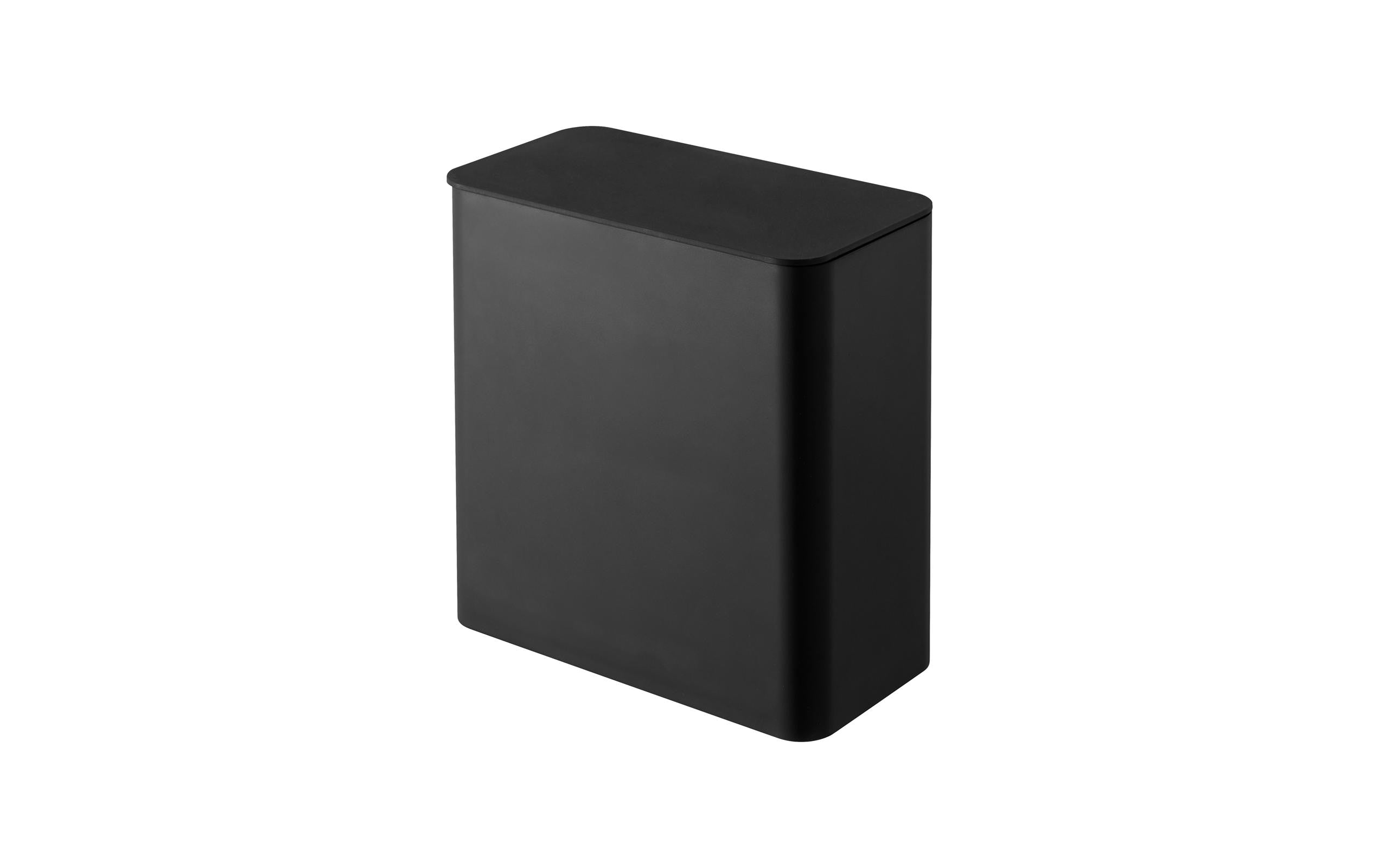 Yamazaki Aufbewahrungsbox Tower magn. Grösse: 17 x 9.5 x 17 cm, Schwarz