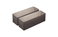 Yamazaki Schubladen Organizer L Deep Grösse: 8 x 24 x 7.2 cm, Schwarz, 2 Stück