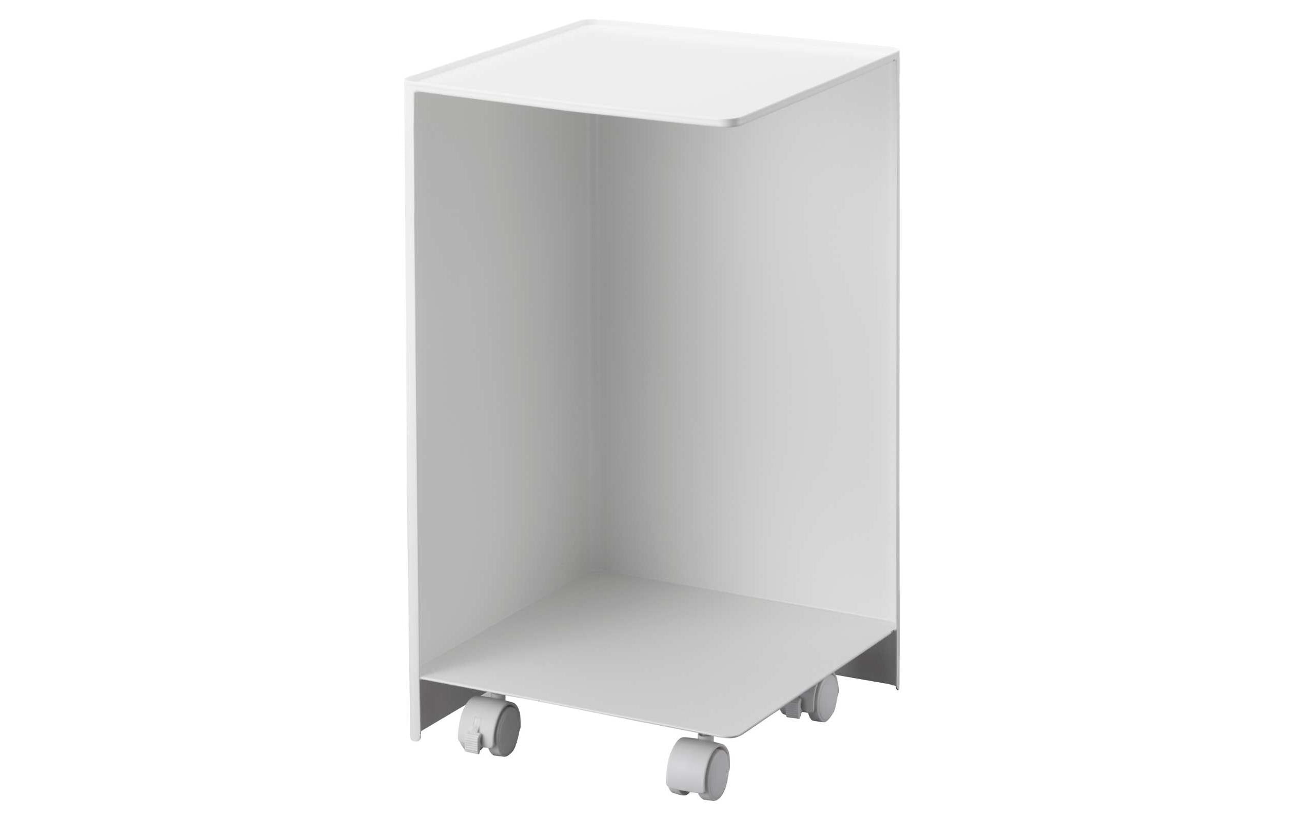 Yamazaki Toilettenpapierhalter TOWER Grösse: 23.5 x 23.5 x 43 cm, Weiss