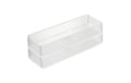 Yamazaki Schubladen Organizer L Grösse: 8 x 24 x 3.7 cm, Transp., 2 Stück