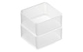 Yamazaki Schubladen Organizer S Grösse: 8 x 8 x 3.7 cm, Transp., 2 Stück