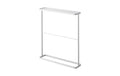 Yamazaki Handtuchhalter TOWER Grösse: 65 x 15 x 75 cm, Weiss