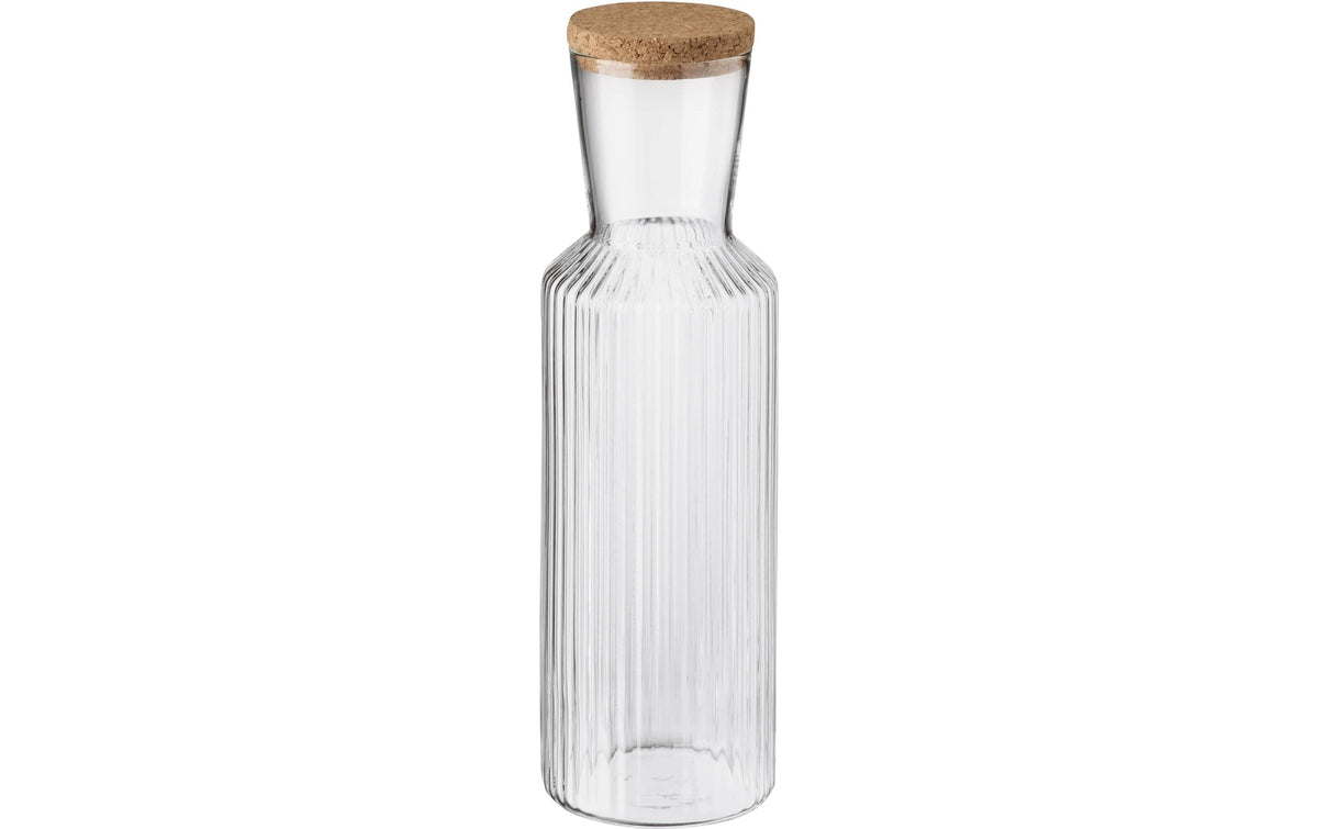 Paderno Wasserkrug Lt 1,0 Borosilikatglas Kork