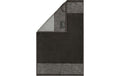 Cawö Gästetuch Two-Tone basalt , 30 x 50