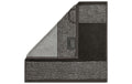 Cawö Seiftuch Two-Tone basalt , 30 x 30