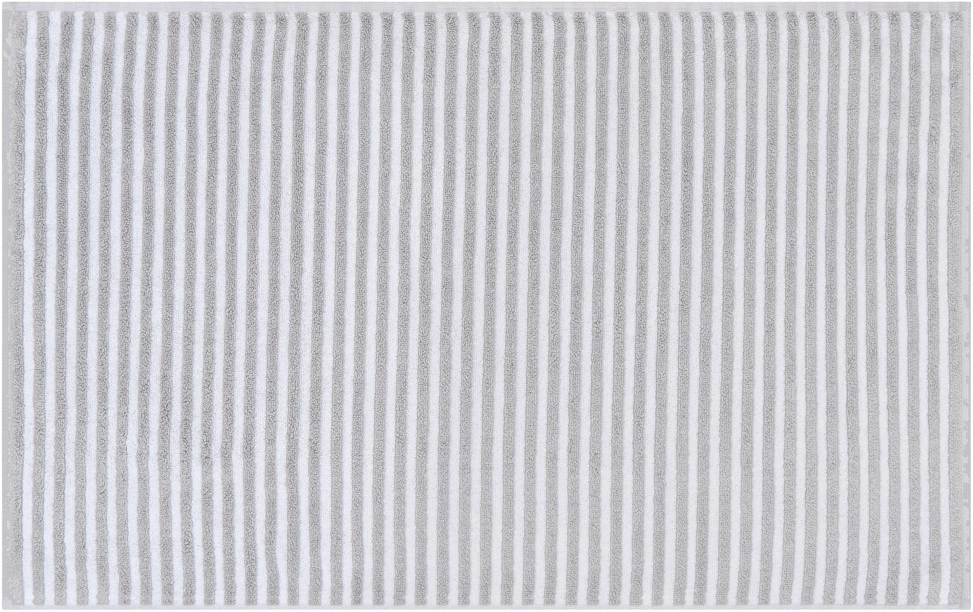 Cawö Badematte Two Tone platin, 50 x 80