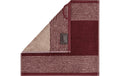 Cawö Seiftuch Two-Tone bordeaux, 30 x 30
