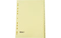 Biella Register Karton, 1 - 31 braun
